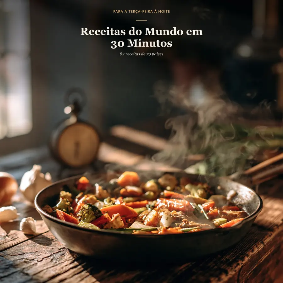 Capa de 82 Receitas em 30 Minutos